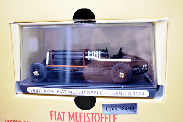 Modellino auto scala 1:43 Fiat Mefistofele Brumm diecast modellismo da collezione - Image 5