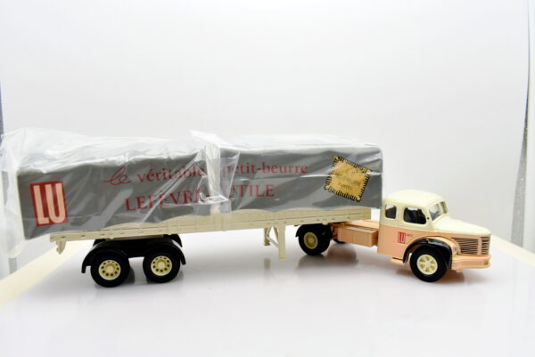 Modellino Camion scala 1:50 Berliet TLR semi-remorque bache LU Corgi diecast modellismo da collezione - Image 2