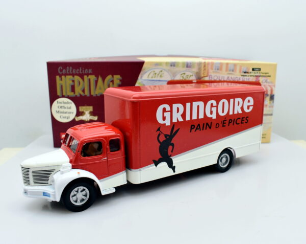 Modellino Camion scala 1:50 Berliet GLR fourgon pain d'epices gringoire Corgi diecast modellismo da collezione