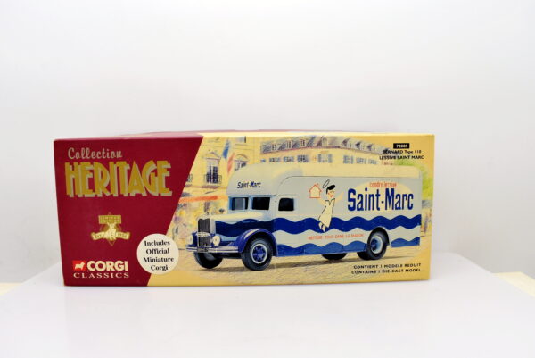 Modellino Camion scala 1:50 Bernard type 110 fourgon LESSIVE SAINT MARC Corgi diecast modellismo da collezione - Image 2