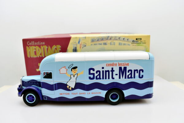 Modellino Camion scala 1:50 Bernard type 110 fourgon LESSIVE SAINT MARC Corgi diecast modellismo da collezione - Image 3