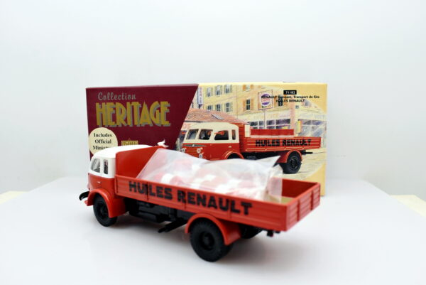 Modellino Camion scala 1:50 Renault fainèant, Transport de futs HUILES Renault Corgi diecast modellismo da collezione - Image 5