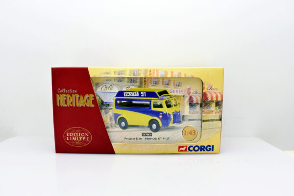 Modellino Camion scala 1:43 peugeot D3A Pernod ET FILS Corgi diecast modellismo da collezione - Image 2
