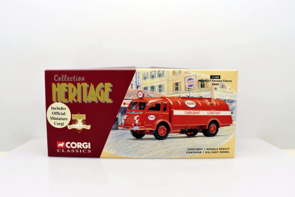 Modellino Camion scala 1:50 Renault faineant citerne ESSO Corgi diecast modellismo da collezione - Image 2