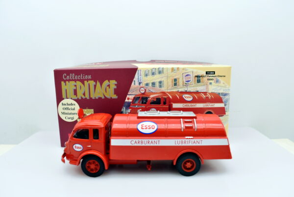 Modellino Camion scala 1:50 Renault faineant citerne ESSO Corgi diecast modellismo da collezione - Image 3