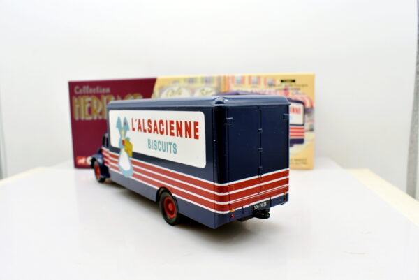 Modellino Camion scala 1:50 Berliet GLR8 Fourgon l'alsacienne Corgi diecast modellismo da collezione - Image 5