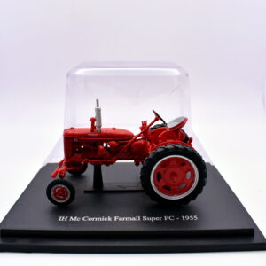 modellino trattore scala 1:43 IH Mc Cormick Farmall Super FC diecast edicola da collezione modellismo