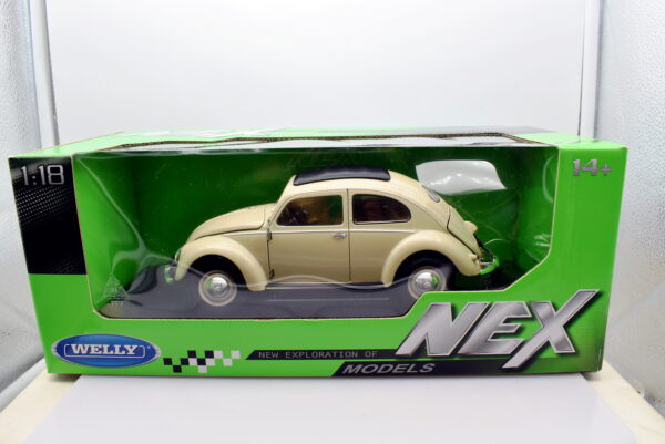 Modellino auto scala 1:18 Vw Beetle kafer modellismo da collezione - Image 4