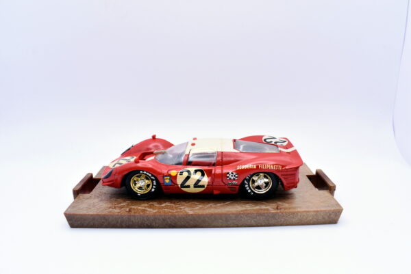 Modellino auto scala 1:43 Ferrari 330 P4 Brumm diecast modellismo - Image 2