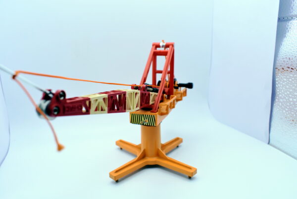 modellino GRU SHINSEI MINI POWER scala 1:70 JIB CRANE Nos 4139 modellino - Image 4
