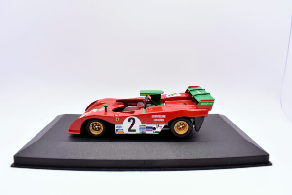 Modellino auto Ferrari 312 P (2) racing collection 1:43 diecast modellismo