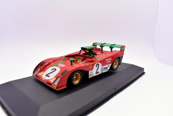 Modellino auto Ferrari 312 P (2) racing collection 1:43 diecast modellismo - Image 3