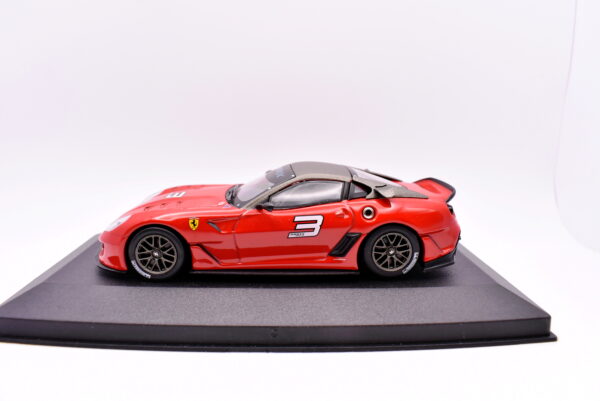 Modellino auto Ferrari 599 XX racing collection 1:43 diecast modellismo