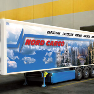 Modellino camion kit di montaggio Italeri  REEFER TRAILER KIT 1:24 modellismo