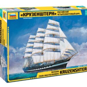 Modellino nave da montare model kit di montaggio Zvezda  KRUSENSTERN  modellismo