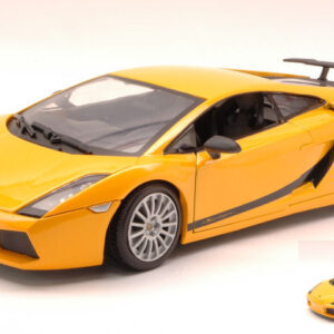 Modellino auto scala 1:18 LAMBORGHINI GALLARDO 2007 YELLOW modellismo statico