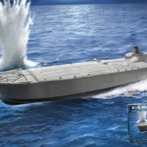 Modellino nave da montare model kit di montaggio Italeri  M.T.M. BARCHINO WITH CREW KIT 1:35 modellismo