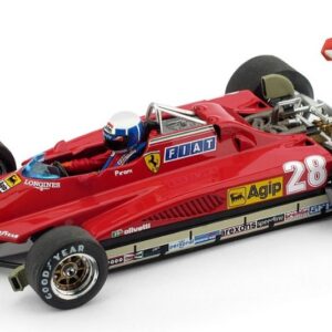 Modellino auto formula 1 F1 1:43 FERRARI 126 C2 PIRONI 1982 SAN MARINO GP
