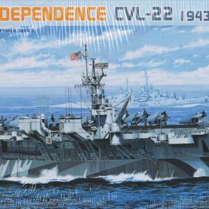 Modellino nave da montare model kit di montaggio Dragon  U.S.S. INDEPENDENCE CVL-22 1943 KIT 1:700 modellismo