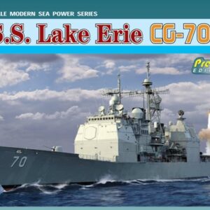Modellino nave da montare model kit di montaggio Dragon  U.S.S. LAKE ERIE CG-70 KIT 1:700 modellismo