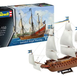 Modellino nave da montare model kit di montaggio Revell  SWEDISH REGAL SHIP VASA KIT 1:150 modellismo