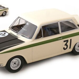 Modellino auto scala 1:18 FORD LOTUS CORTINA MKI NURBURGRING 1966 ICKX-STAPELAERE