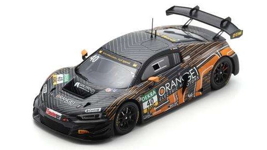 Modellino auto scala 1:43 Spark Model  AUDI R8 GT3 N.40 DTM 2023 MATTIA DRUDI racing modellismo