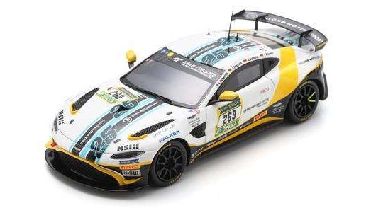Modellino auto scala 1:43 Spark Model  ASTON MARTIN VANTAGE GT4 N.269 24 H NURBURGRING 2024 CHARLAIX-WEISHAR-PO racing modellismo