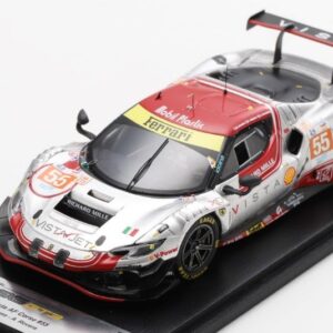 Modellino auto scala 1:43 Looksmart  FERRARI 296 GT3 N.55 LE MANS 2024 HERIAU-MANN-ROVERA racing modellismo