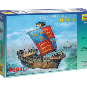 Modellino nave da montare model kit di montaggio Zvezda  ENGLISH MEDIEV.SHIP THOMAS KIT 1:72 modellismo