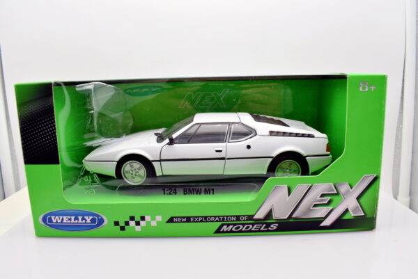 Modellino auto scala 1:24 BMW M1 diecast modellismo statico - Image 2