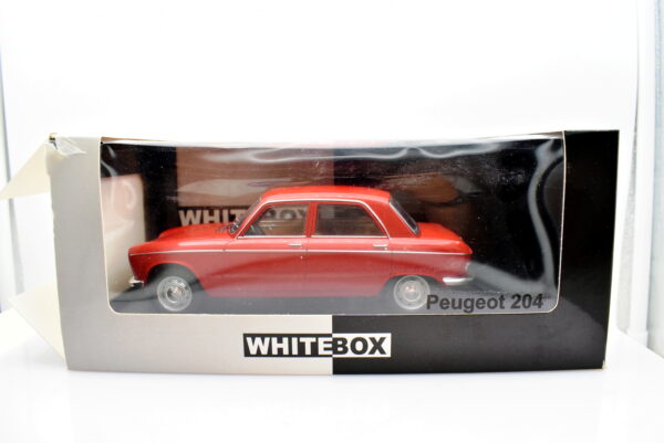 Modellino auto scala 1:24 peugeot 204 diecast modellismo da collezione - Image 2