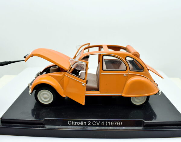 modellini auto scala 1:24 Citroen 2 CV 4 quattroruote collection modellismo car - Image 2