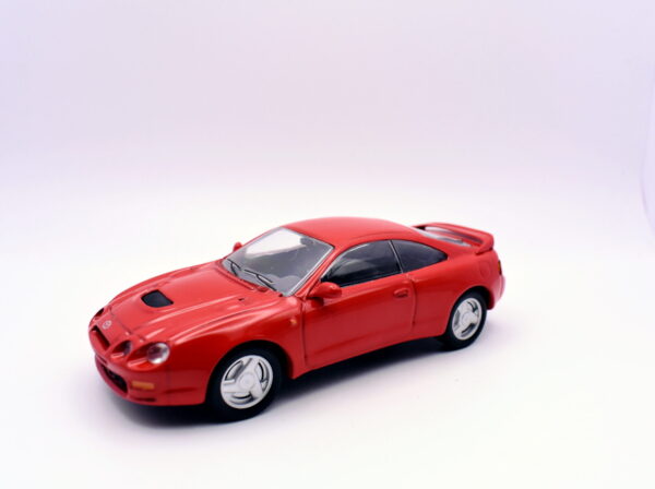 Modellino auto scala 1:43 toyota celica modellismo statico da collezione diecast