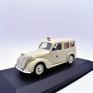 Modellino auto furgone scala 1:43 Fiat 1100 Croce rossa ambulanza Brumm diecast