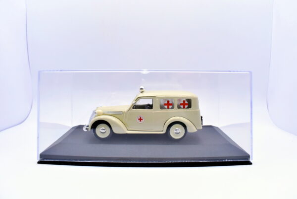 Modellino auto furgone scala 1:43 Fiat 1100 Croce rossa ambulanza Brumm diecast - Image 5