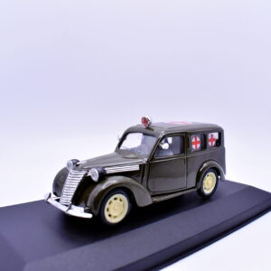 Modellino auto scala 1:43 Fiat 1100 E Croce rossa militare Brumm diecast modellismo statico