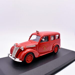 Modellino auto scala 1:43 Fiat 1100E Furgone Versione vigli del fuoco Brumm diecast modellismo statico