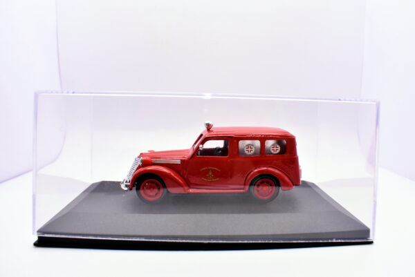 Modellino auto scala 1:43 Fiat 1100E Furgone Versione vigli del fuoco Brumm diecast modellismo statico - Image 5