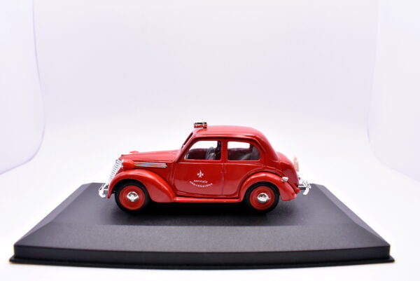 Modellino auto scala 1:43 Fiat 1100E Versione vigli del fuoco Brumm diecast modellismo statico - Image 2