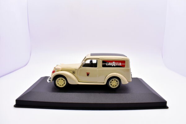 modellino auto Fiat 1100 furgone LAVAZZA veicoli pubblicitari epoca 1:43 brumm - Image 2