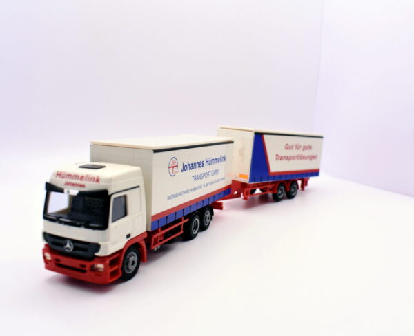 modellino camion scala 1:87 AMW mercedes hummelink johannes modellismo da collezione