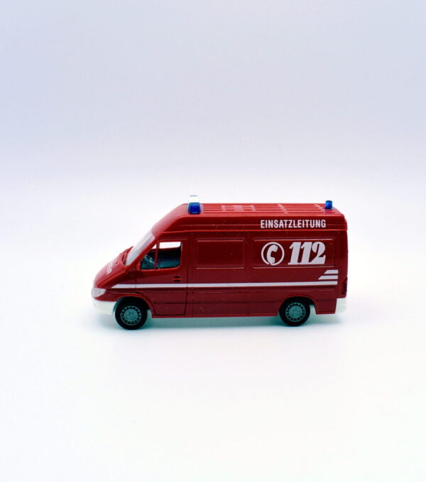 modellino furgone scala 1:87 mercedes ambulanza 112 modellismo da collezione