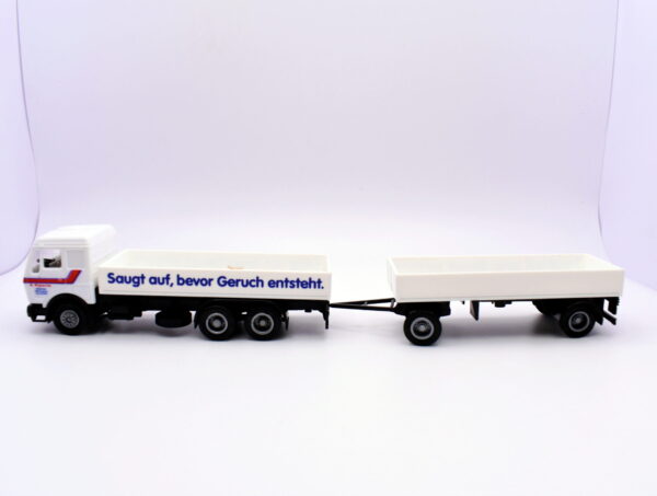modellino camion scala 1:87 Herpa mercedes catsan modellismo da collezione - Image 2