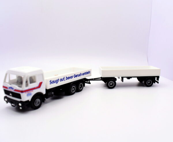 modellino camion scala 1:87 Herpa mercedes catsan modellismo da collezione