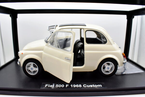 Modellino auto scala 1:12 FIAT 500 F diecast modellismo da collezione - Image 3