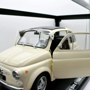 Modellino auto scala 1:12 FIAT 500 F diecast modellismo da collezione