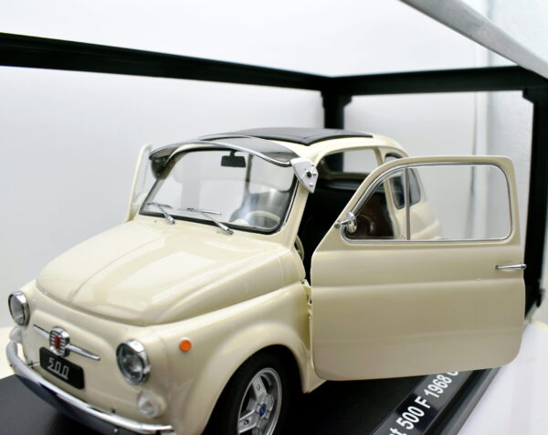 Modellino auto scala 1:12 FIAT 500 F diecast modellismo da collezione