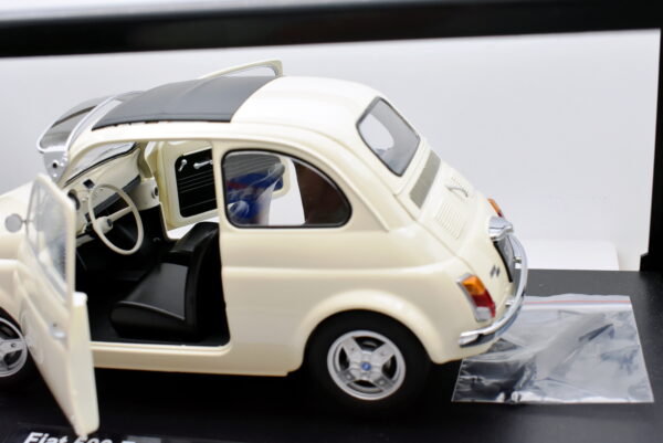Modellino auto scala 1:12 FIAT 500 F diecast modellismo da collezione - Image 6