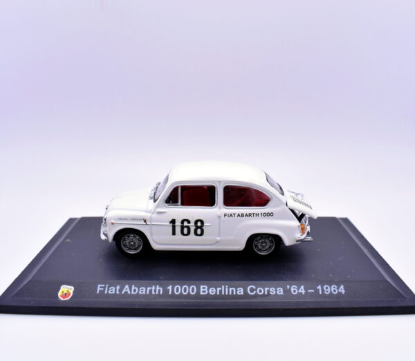 Modellino auto FIAT ABARTH 1000 N.168 scala 1:43 diecast modellismo collezione ixo